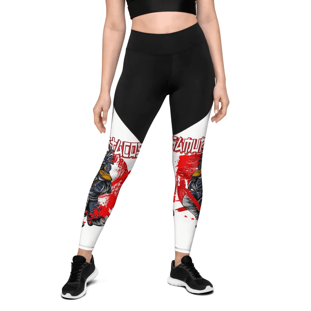 Samurai Tacos All-Over Print Leggings product image (2)