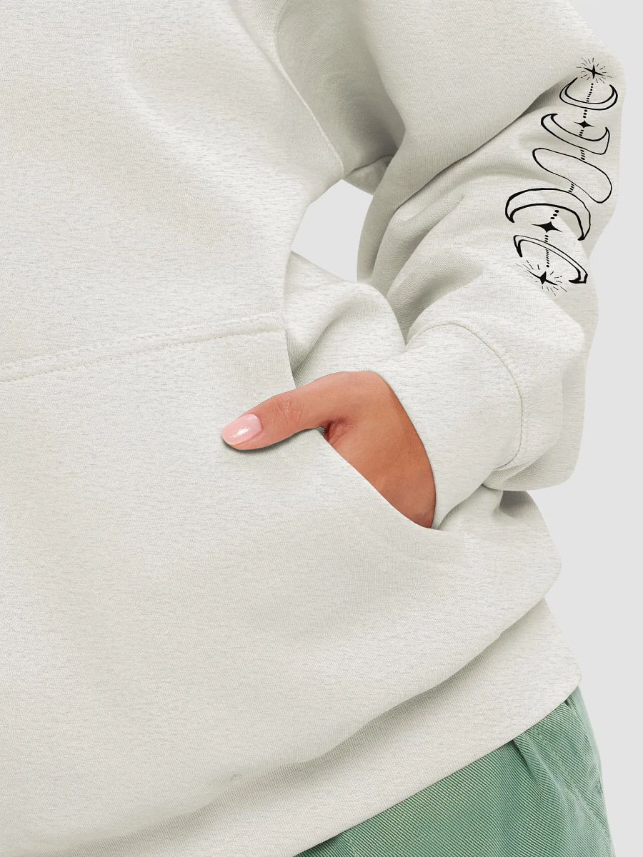 The Moon Like a Flower Hoodie Black Version product image (10)