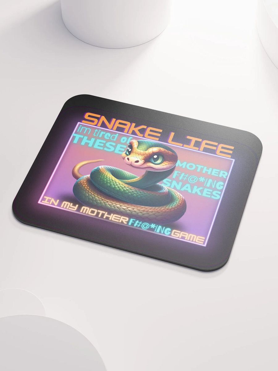 snake life mouse pad product image (3)