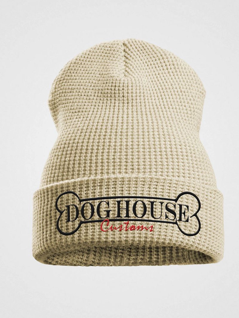 Dog House Customs Waffle Knit Beanie