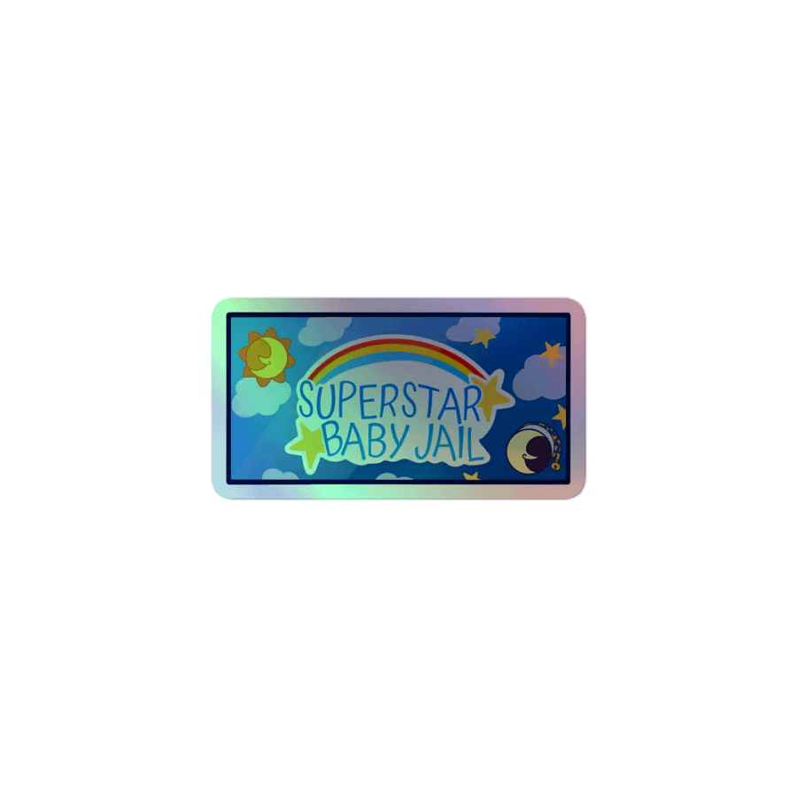 Baby Jail Holo Sticker product image (1)