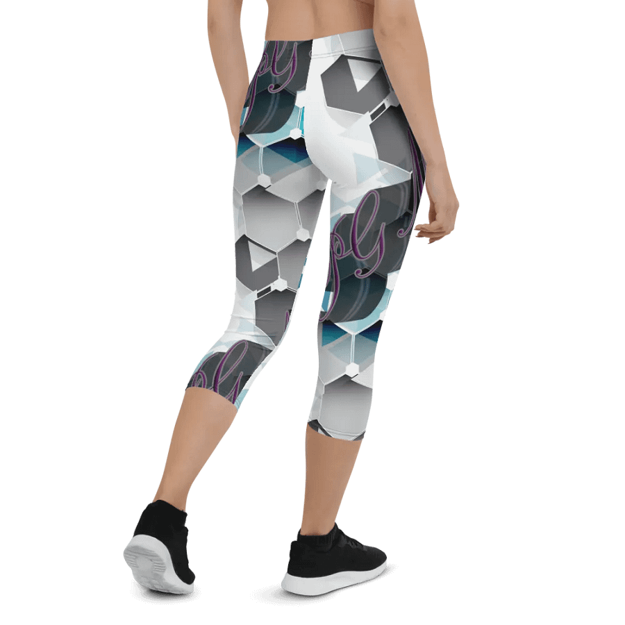 PGMA Geometric Art Capri Leggings product image (3)