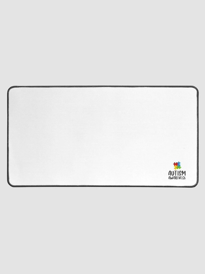 Vibrant Puzzle Pieces Autism Awareness Desk Mat product image (1)