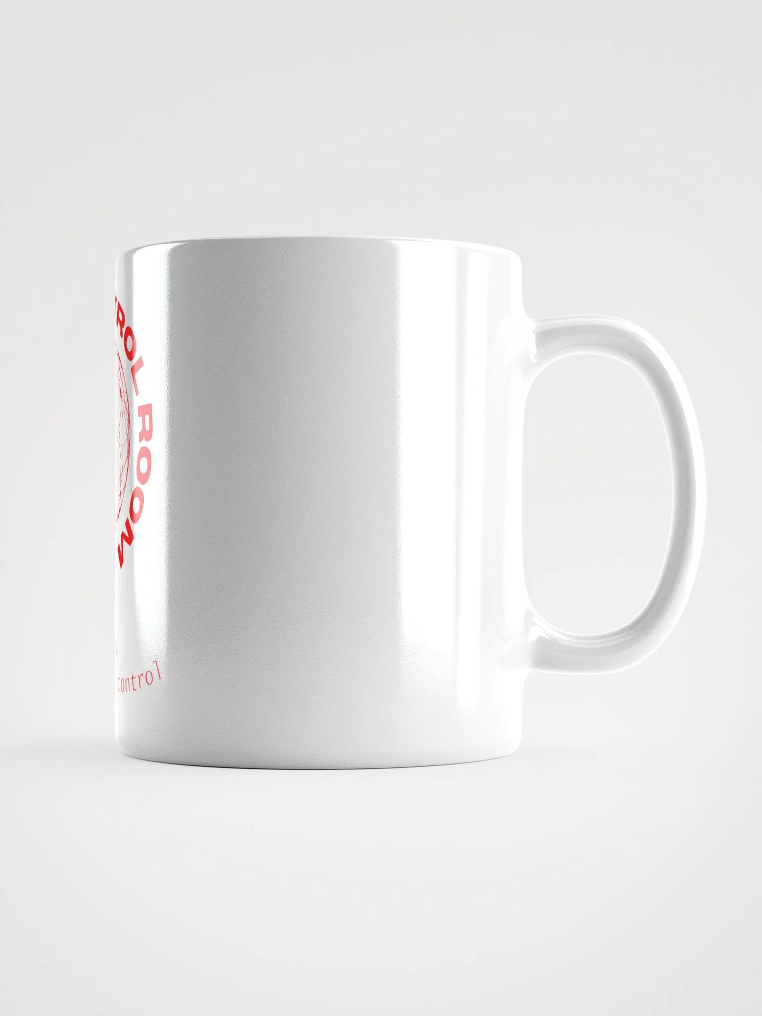 Logo mug white/red product image (1)