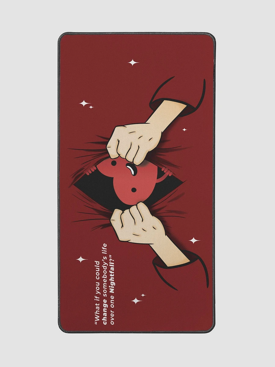 Open Heart Desk Mat (Red) product image (2)