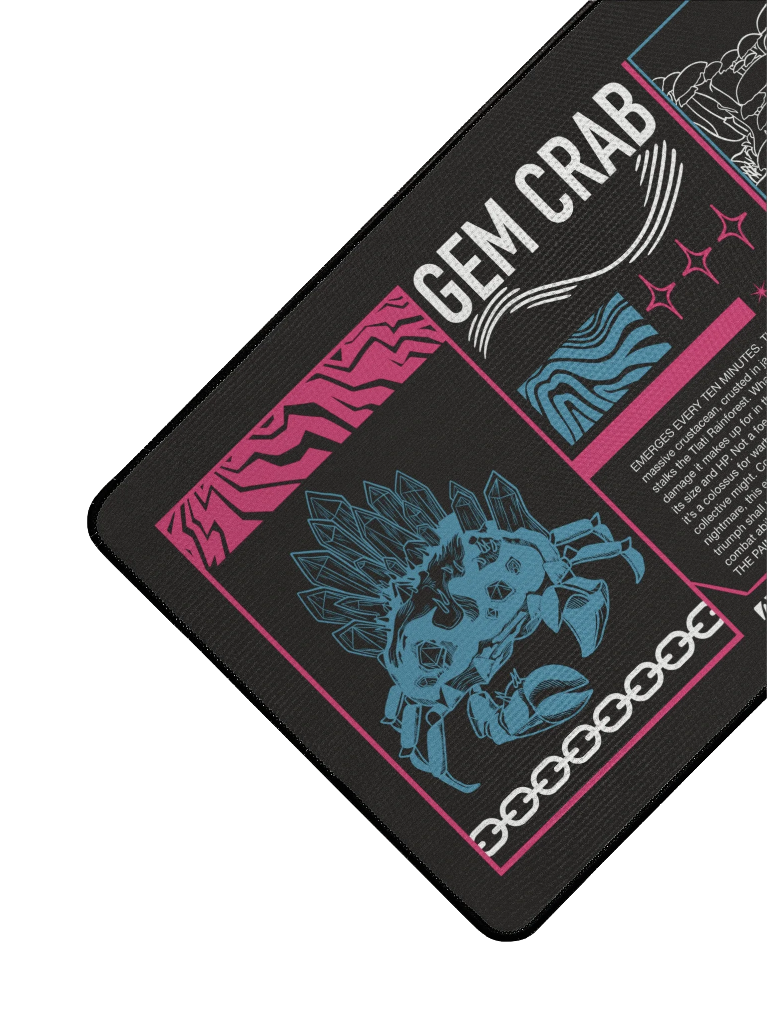 Gem Crab Desk Mat product image (3)