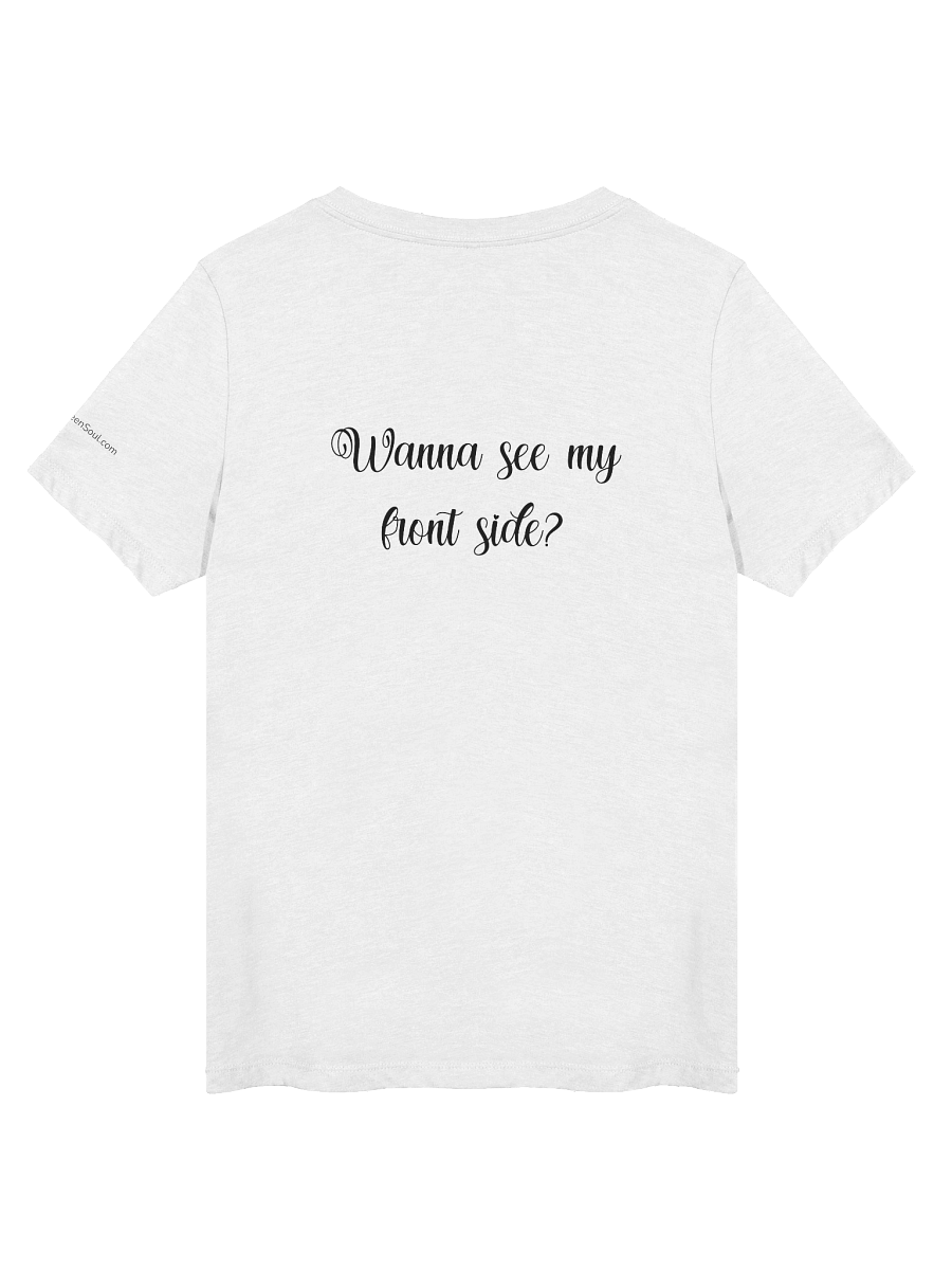 Wanna See My Front Side Black - Women's V-Neck Tee product image (8)