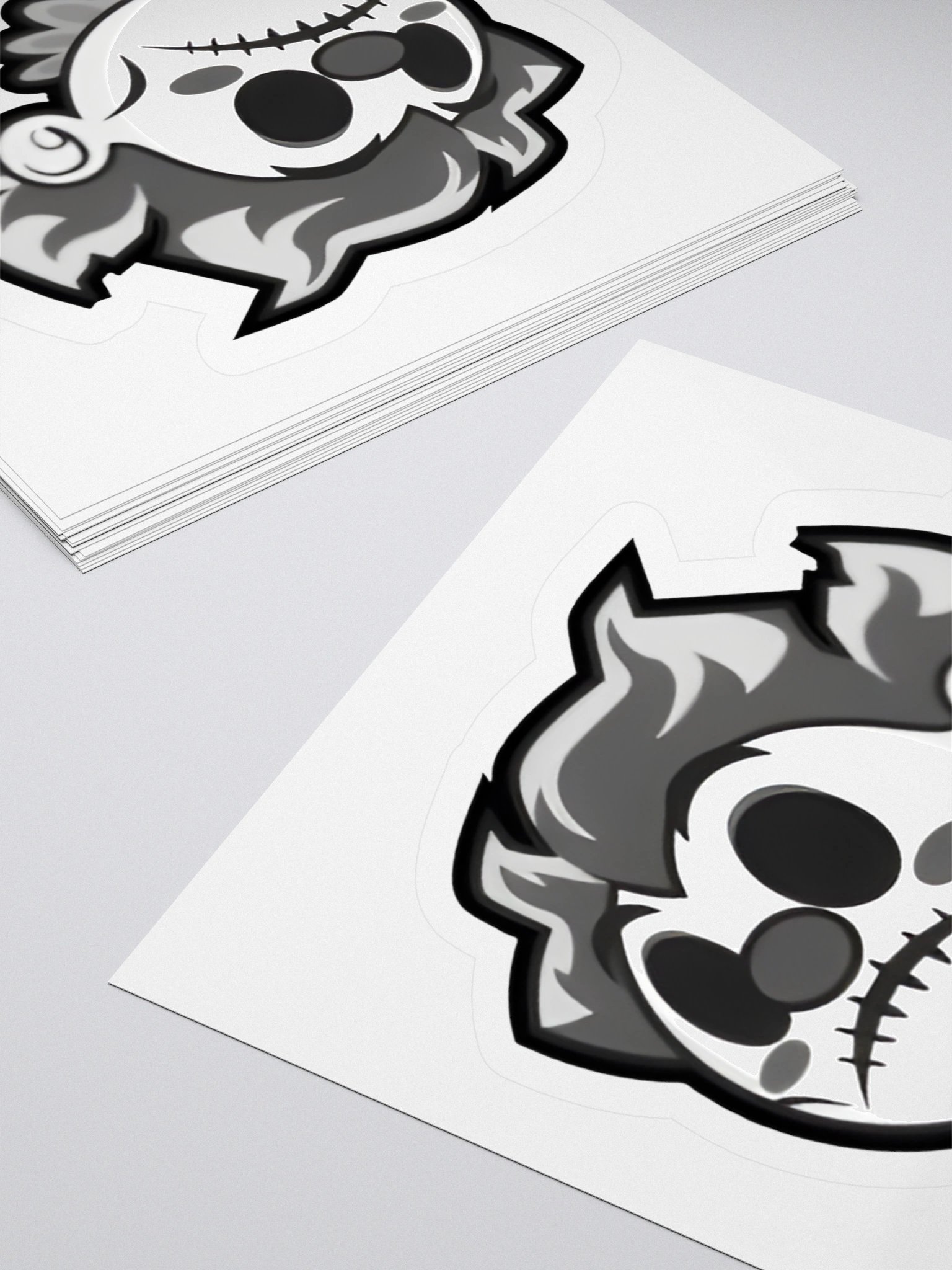 Dead CCJ - Black & White Sticker product image (4)