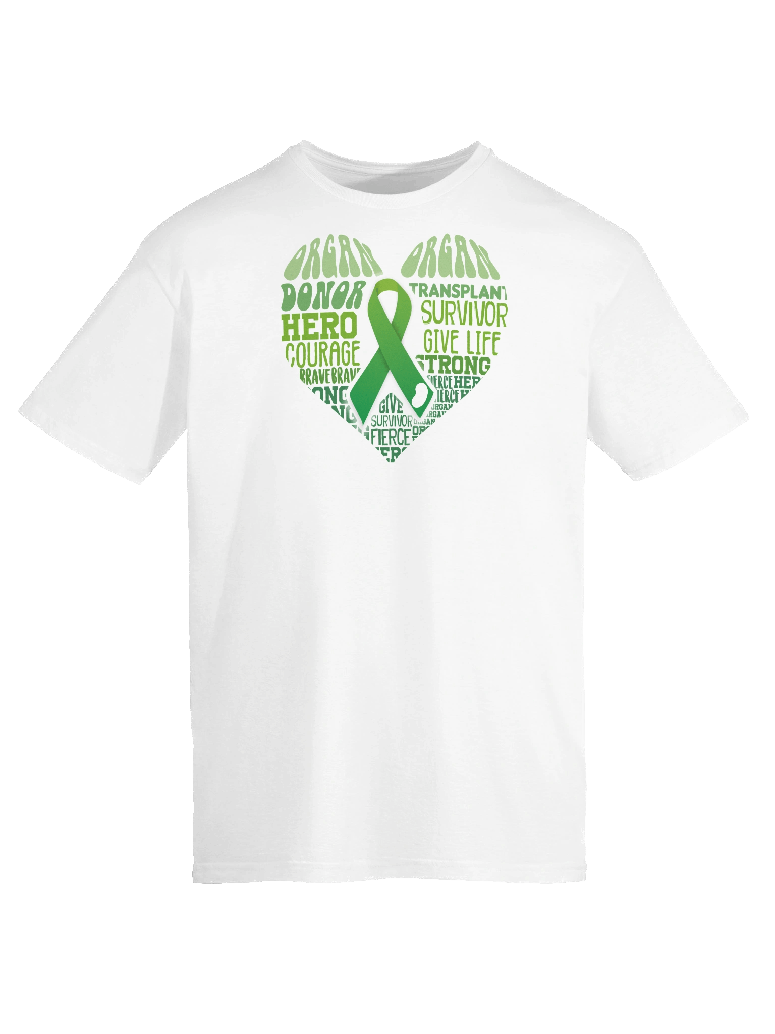 Green Ribbon Hero Unisex T-Shirt product image (9)