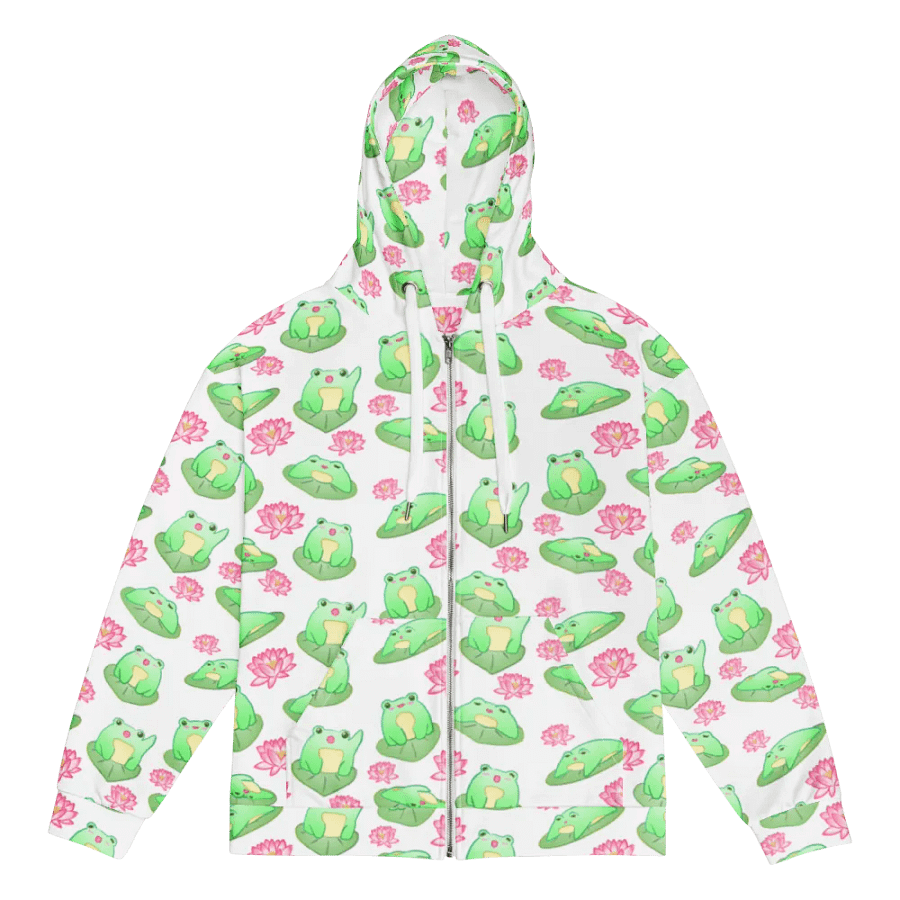 Kawaii Froggie Zip Hoodie product image (1)