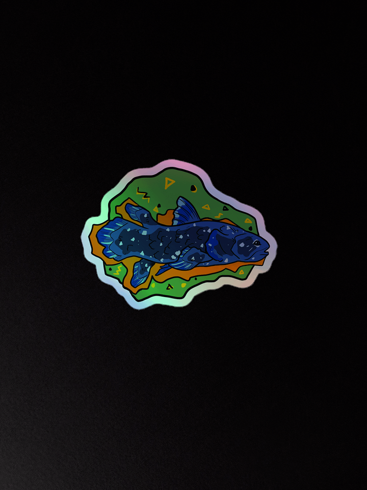 Vaporcoelacanth holographic stickers product image (1)