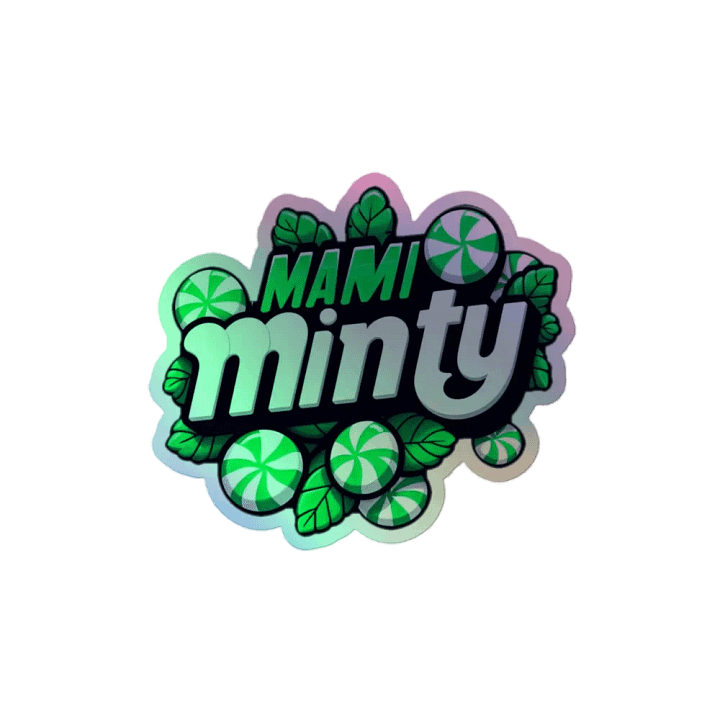 Mami Minty Fresh Holographic Sticker Sheet product image (2)