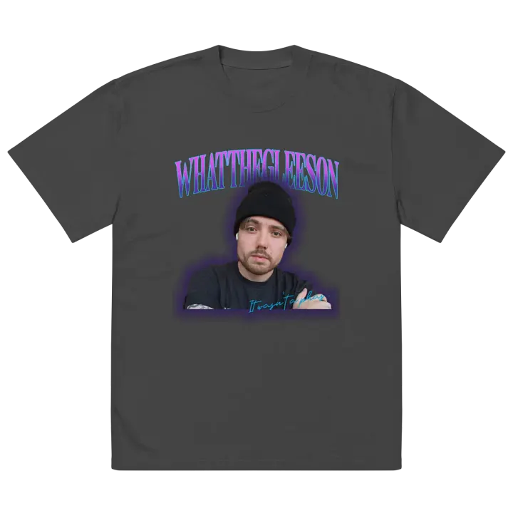 WhatTheGleeson 90s Bootleg Oversized T Shirt product image (2)