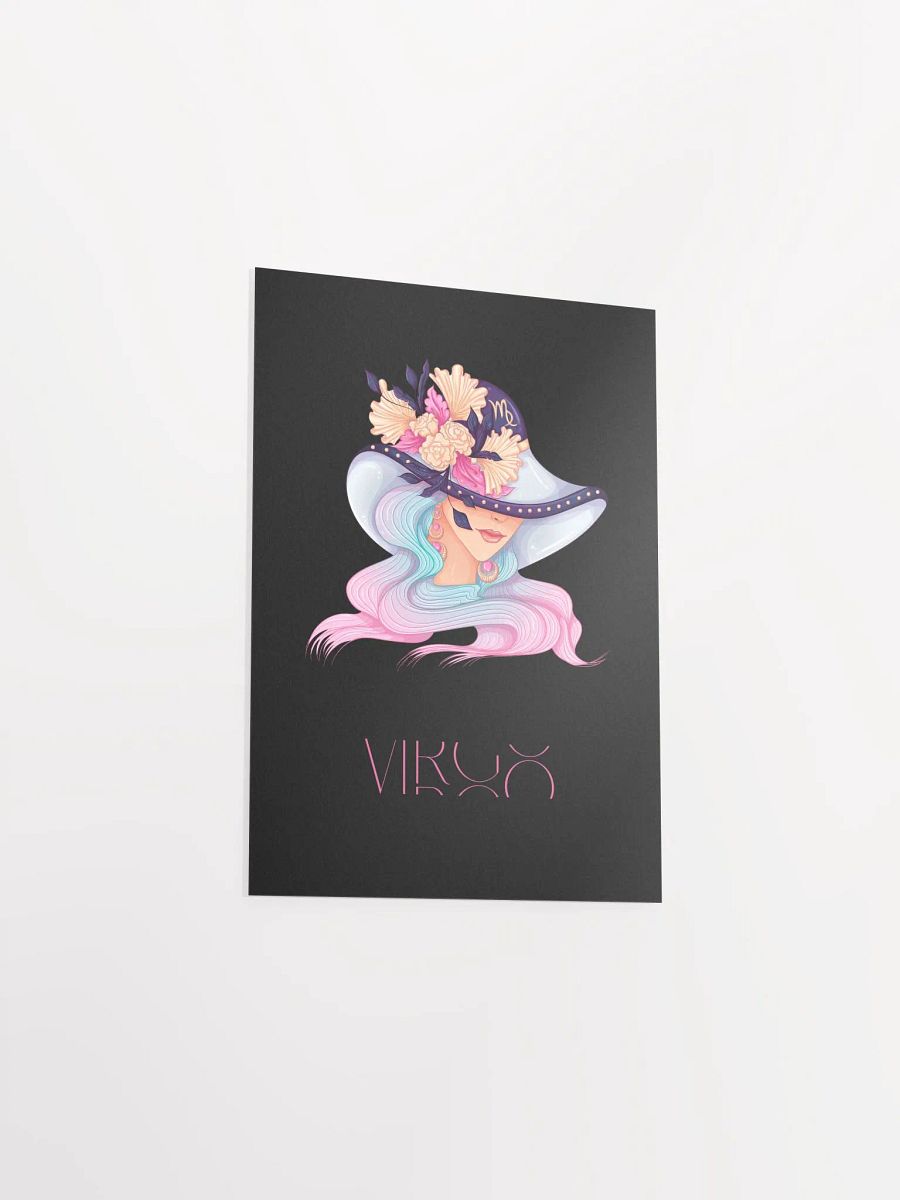 Virgo Bloom Matte Poster product image (32)