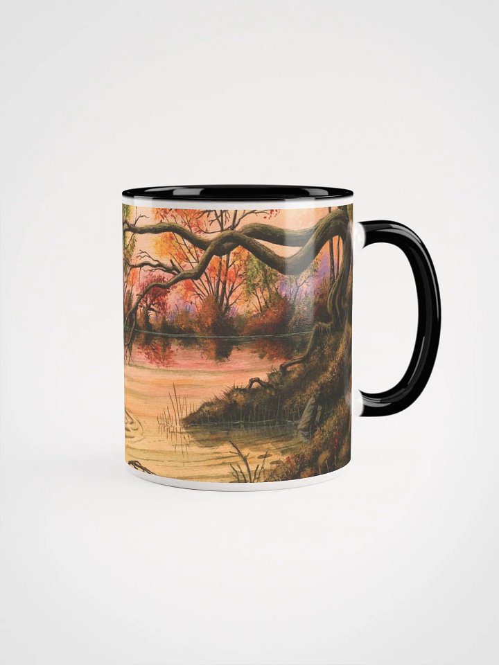 Swan in Autumn Ceramic Mug product image (2)