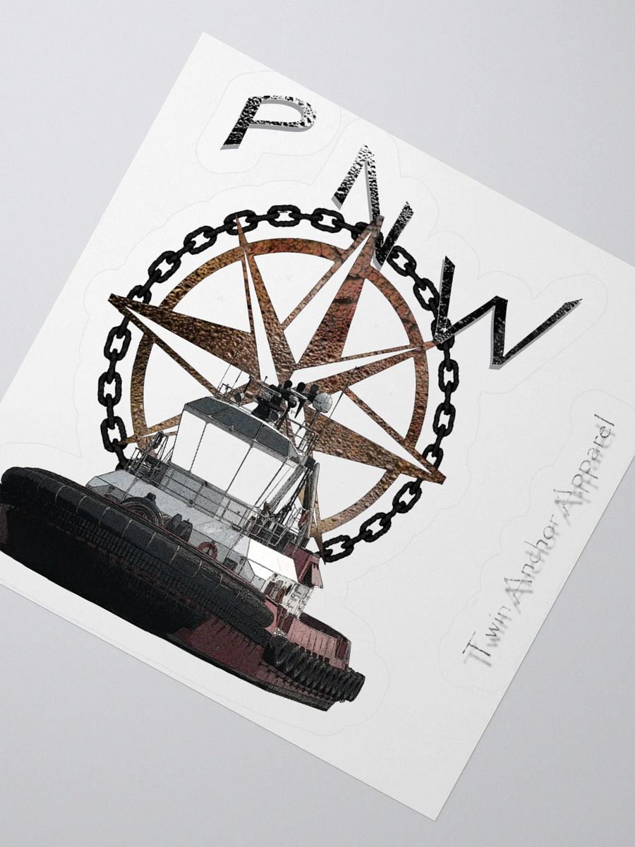 PNW Compass Rose Kiss Cut Stickers product image (6)