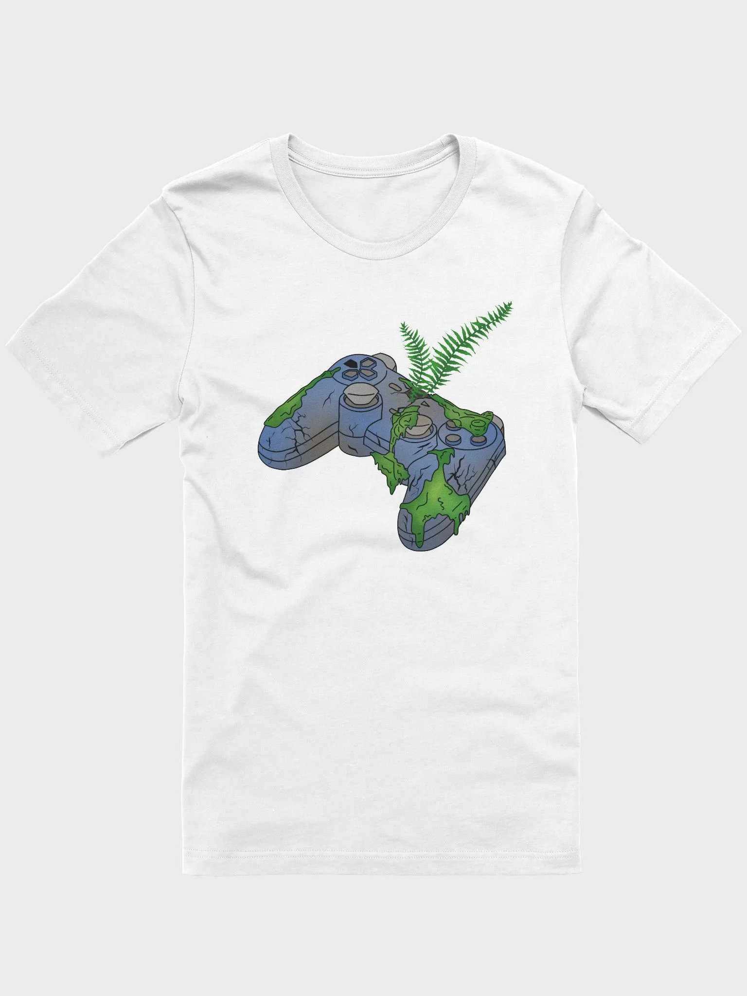 Mossy Gaming Controller T-Shirt | Super Soft T-Shirt product image (1)