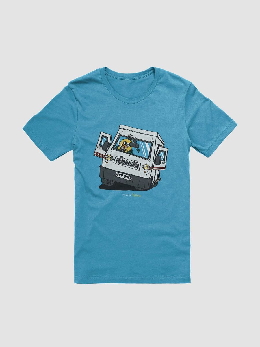 Wheelie Yellow Driving unisex T-shirt! (front print only!) product image (5)