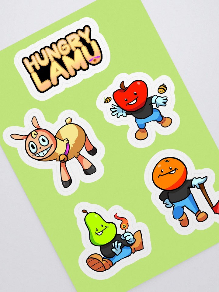 [Hungry Lamu] Character Stickers product image (2)