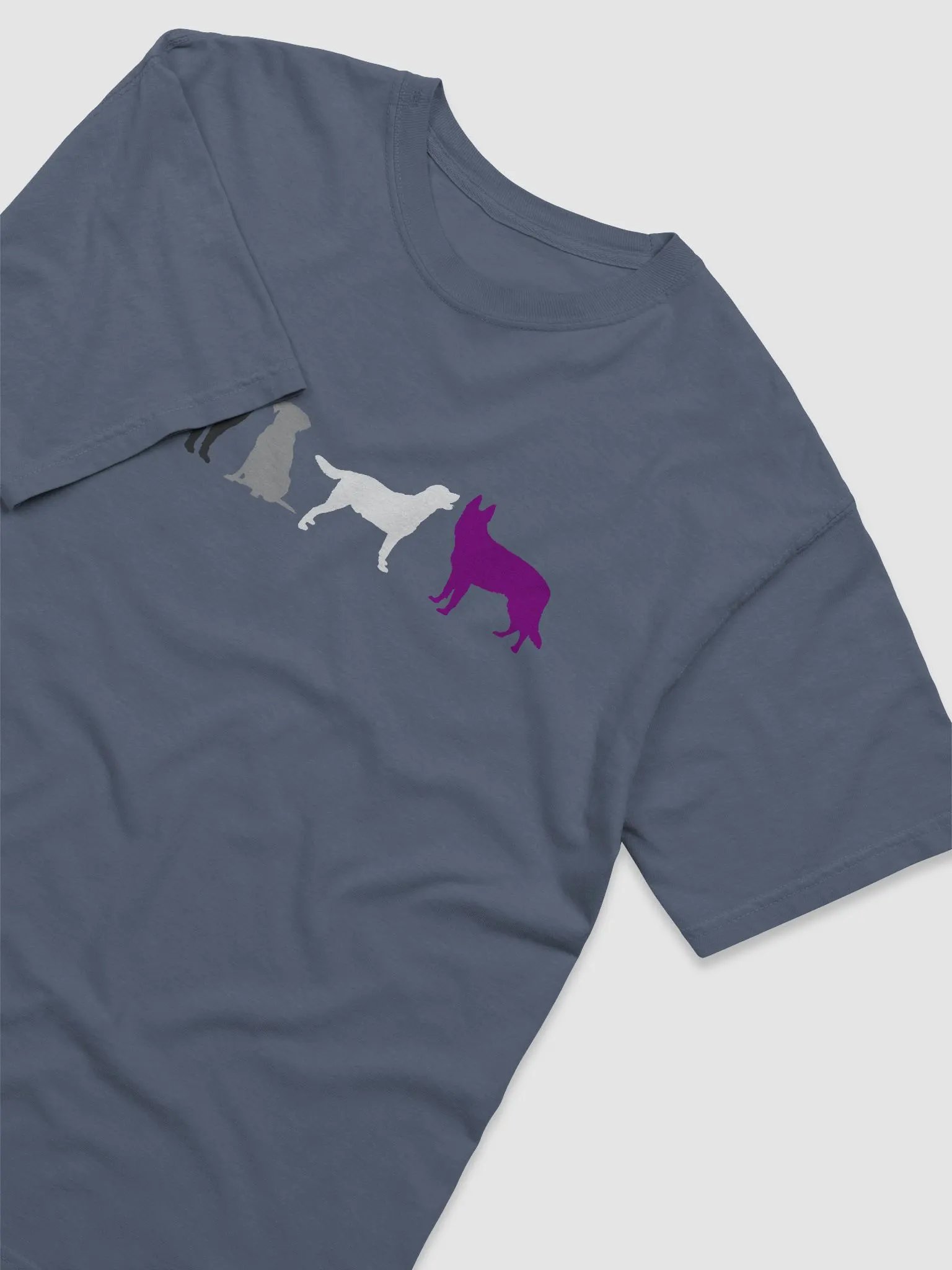 Asexual Pride Dogs Men's Shirt product image (33)