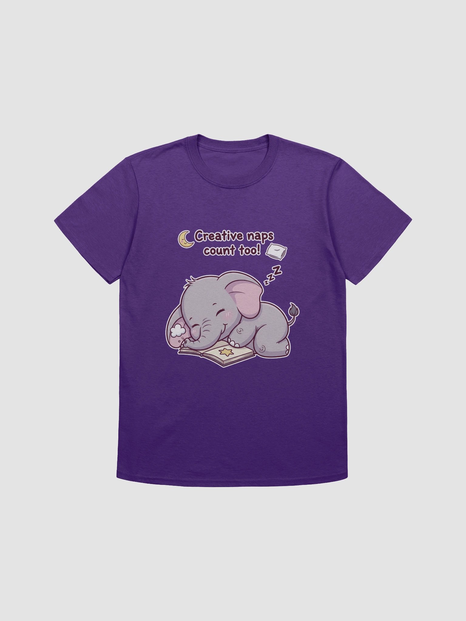 Sleepy Elephant Unisex T-Shirt product image (15)