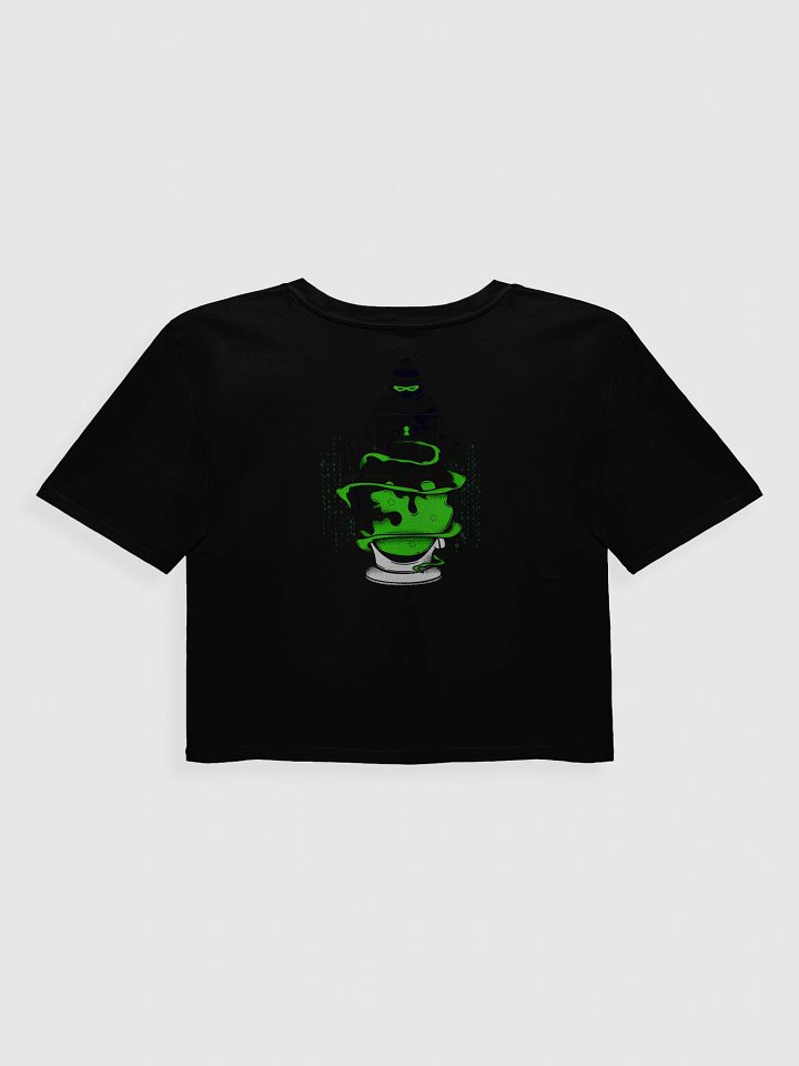 💚 Kali Linux Femme Crop – Glow in Root We Trust product image (2)