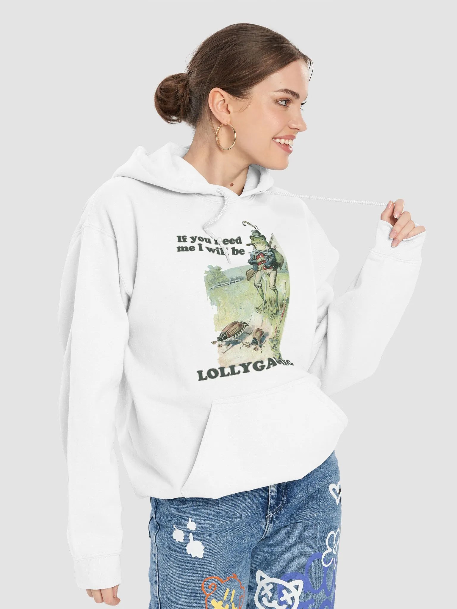 If you need me I will be lollygagging Hoodie product image (7)