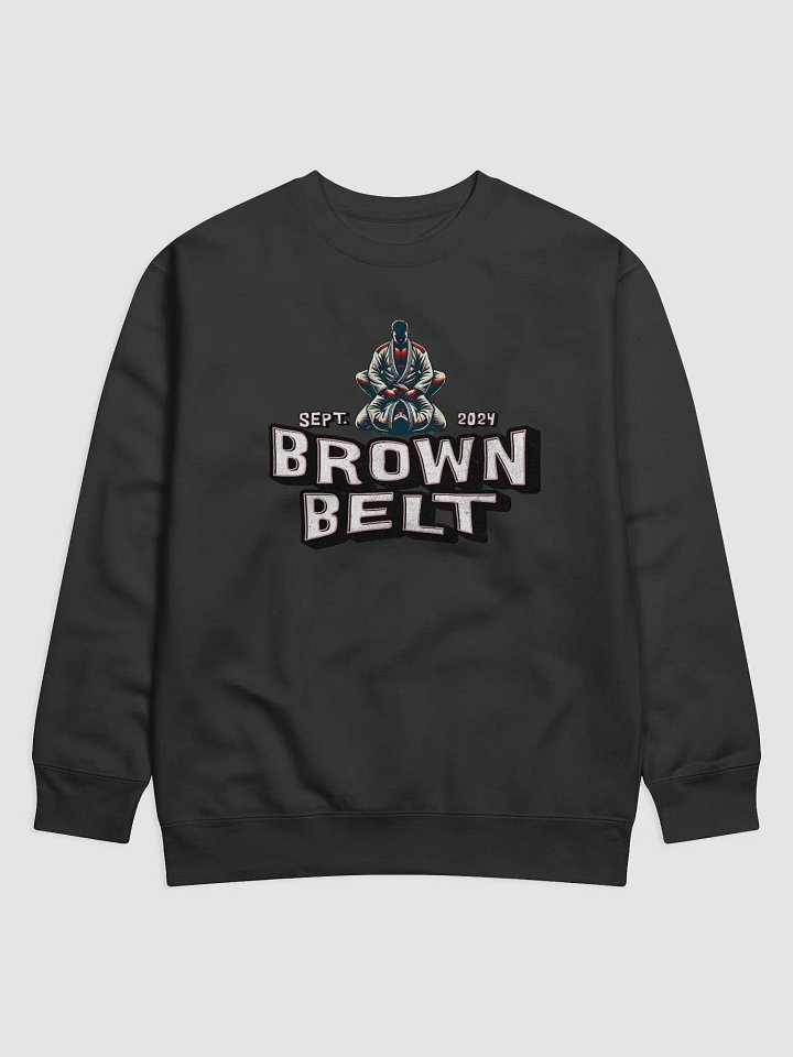 Brown Belt Meditation Sweatshirt - SEPT. 2024 product image (1)