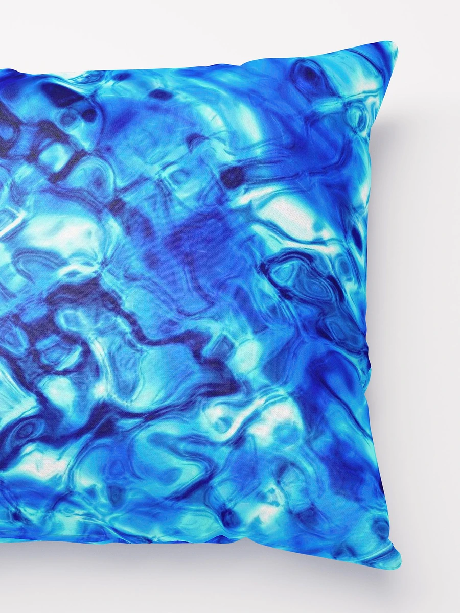 Blue Water Abstract Throw Pillow product image (4)