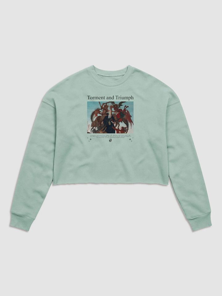 Torment and Triumph - BUIII Remix Women's Fleece Crop Sweatshirt product image (1)