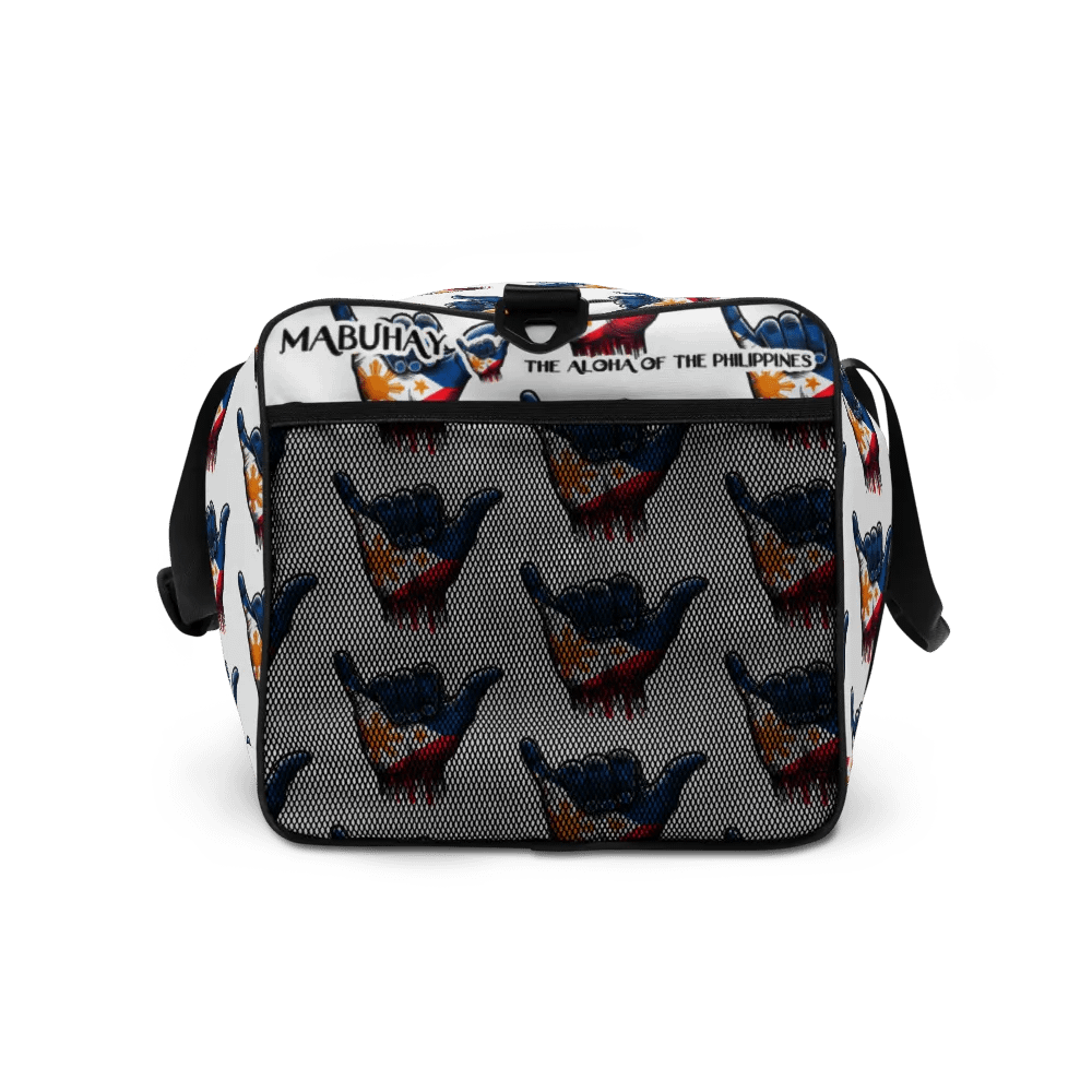 Mabuhay The Aloha of the Philippines Duffle Bag - Shaka Hang Loose Vibes for Your Adventures product image (5)