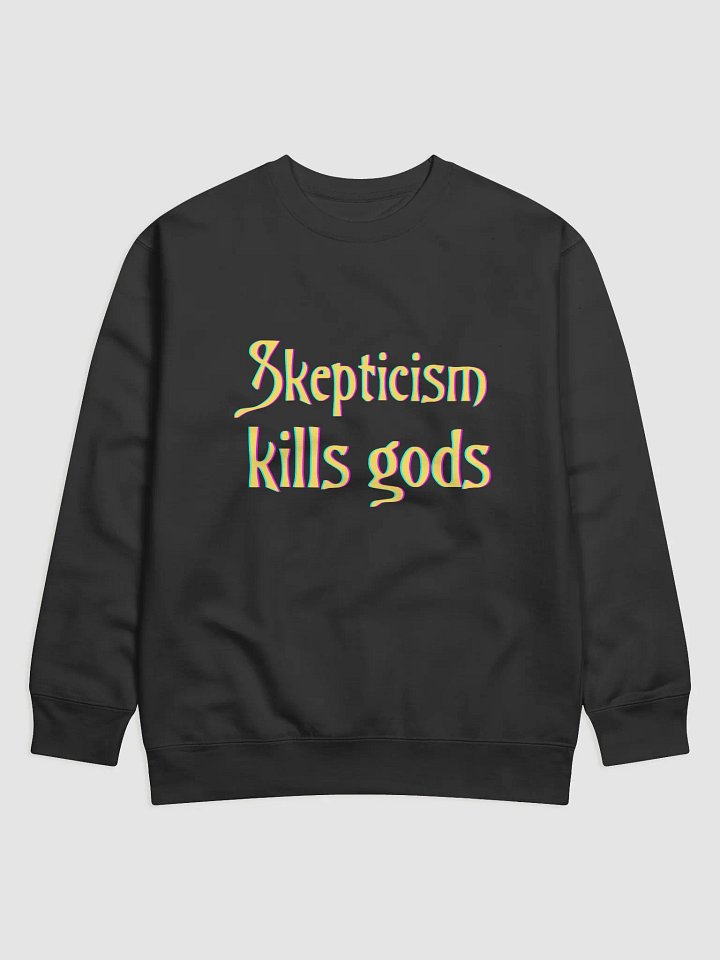 Skepticism colorful sweatshirt product image (3)