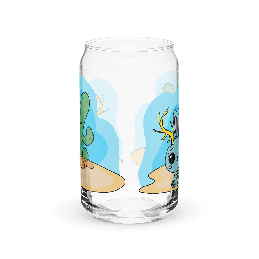 El Jefe the Jackalope Cryptikids Glass product image (2)