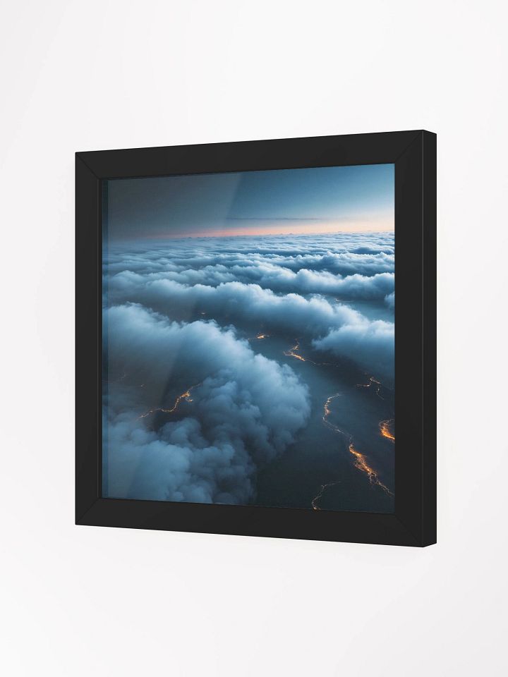 Veins of Fire Beneath the Sky Framed Print product image (15)