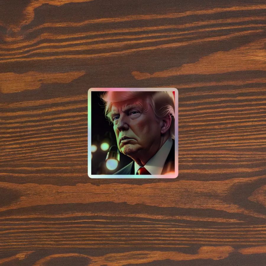 Dedication to America Holographic Sticker product image (5)