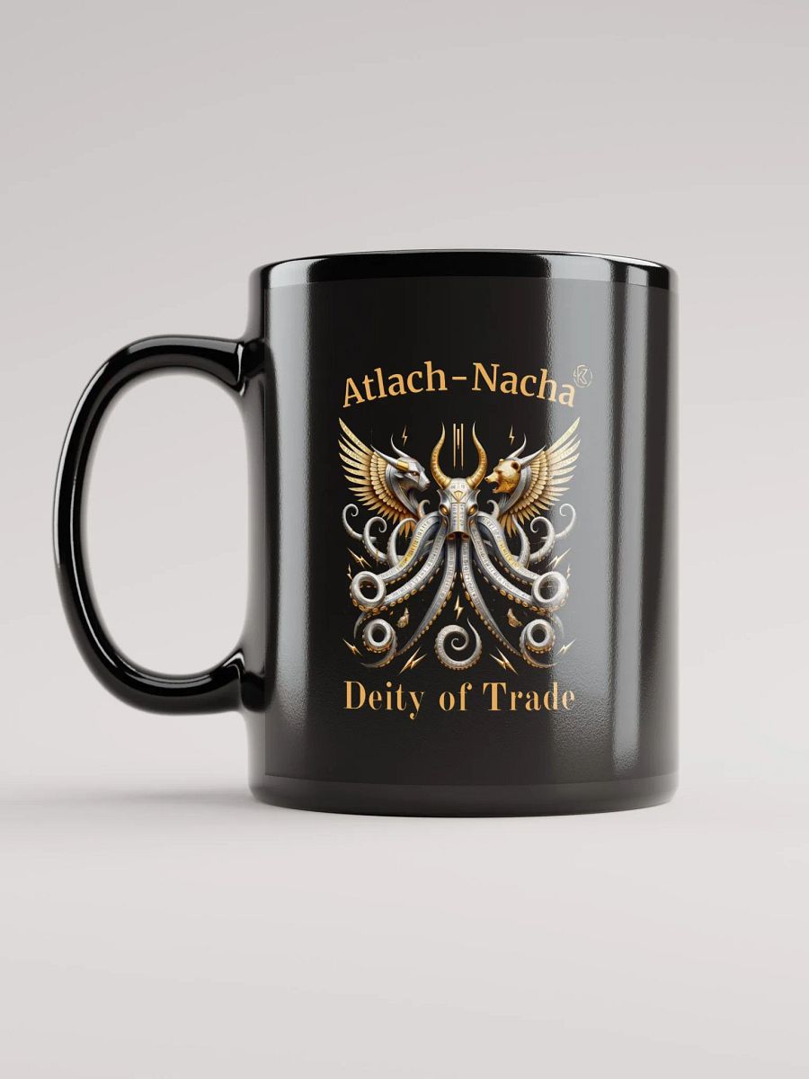Supernal Atlach-Nacha | Black Glossy Mug product image (6)