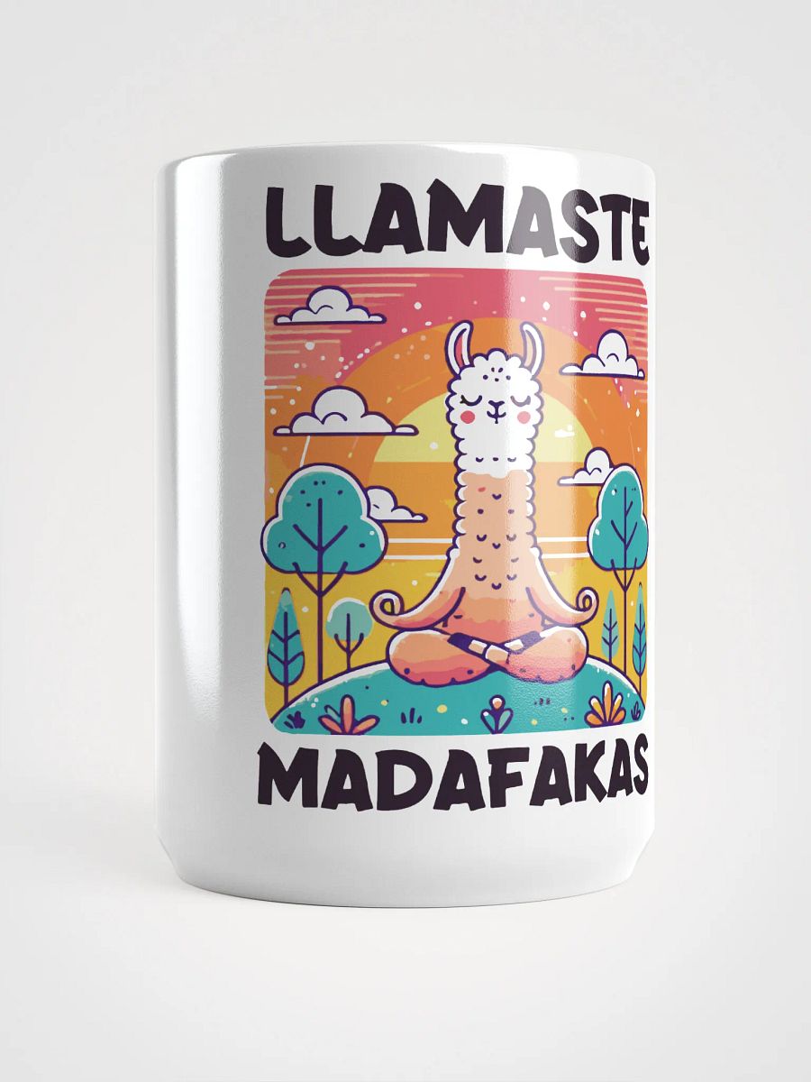 LLAMASTE - Tranquil Llama Yoga Mug product image (1)