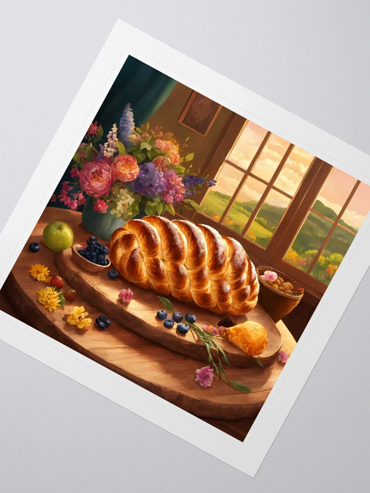 Shabbat Challah Painting Sticker product image (5)