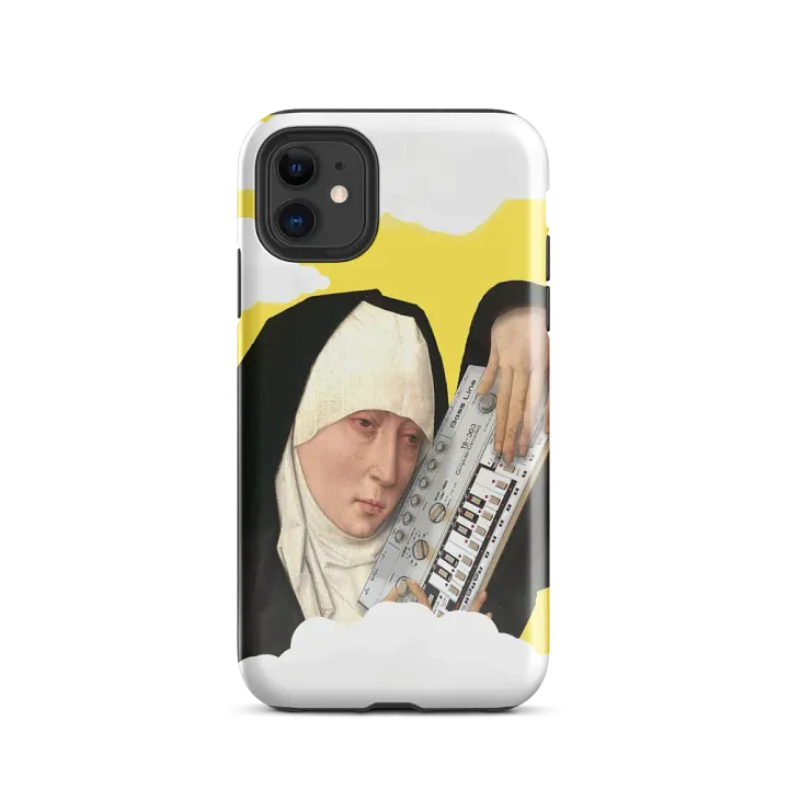 Mater Dolorosa meets Roland TB 303 by Frank Fonik, Techno EDM Tough Case for iPhone® product image (47)