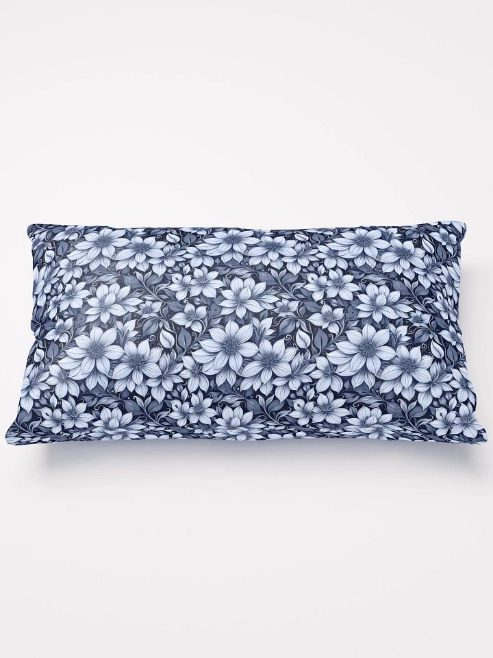 Indigo Flowers Pillow product image (3)