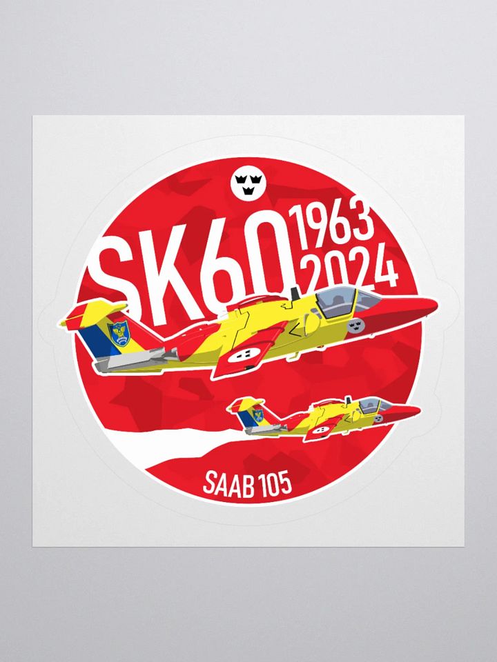 SAAB SK60 Retirement Sticker product image (1)