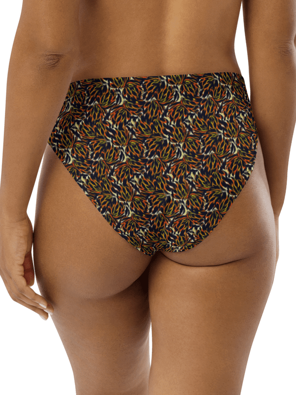 Tiger Flower | Recycled High Waisted Bikini Bottom product image (2)