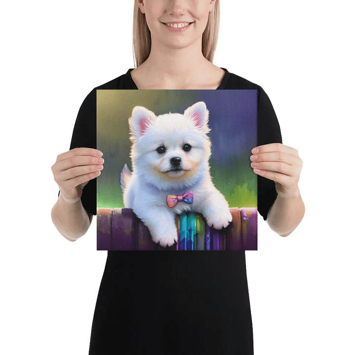 Cute Dog Digital Painting - v19 product image (2)
