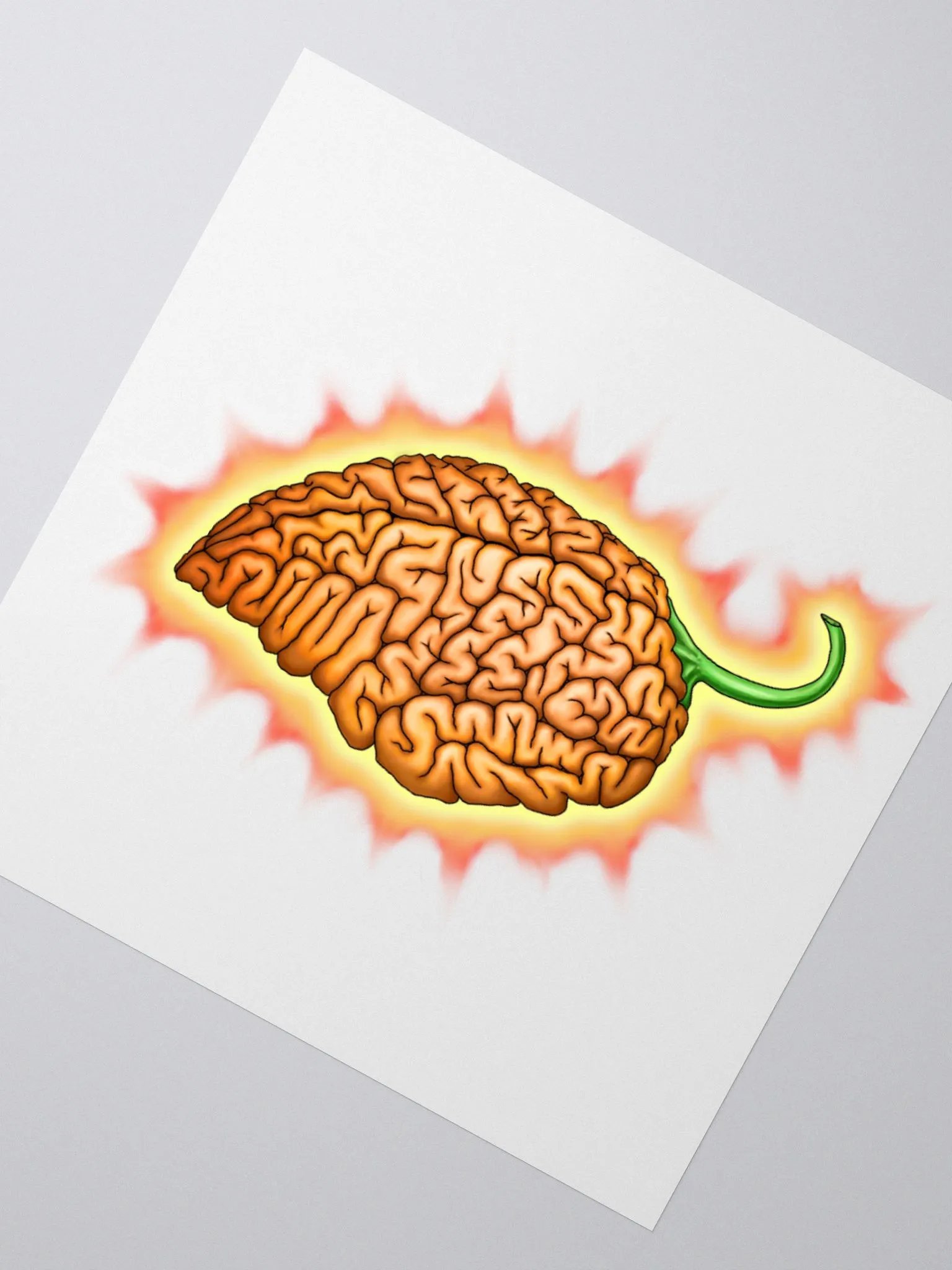 Neurospicy Sticker (Just the brain) product image (2)