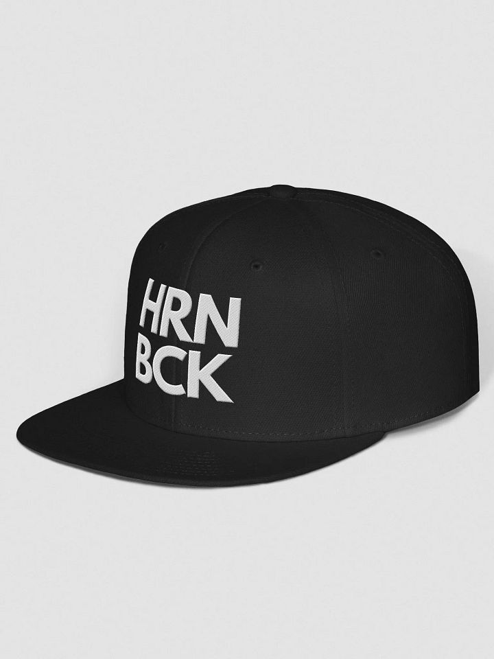 HRNBCK SNAPBACK - Original Black Edition product image (2)