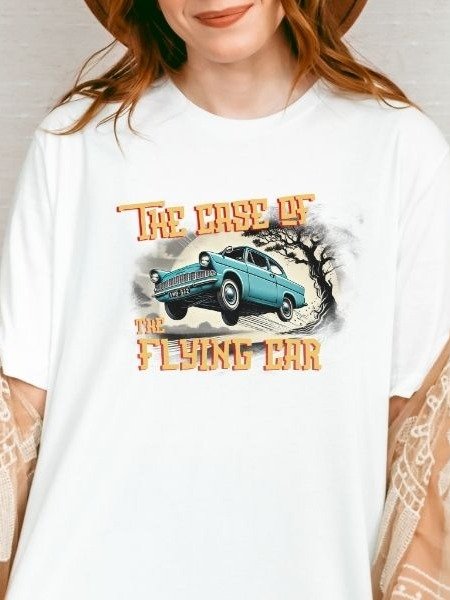 Ford Anglia Funny Vintage Pulp Mystery Harry Potter Shirt product image (4)