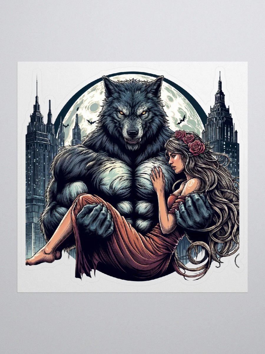 Urban Wolf Protector -Sticker product image (1)