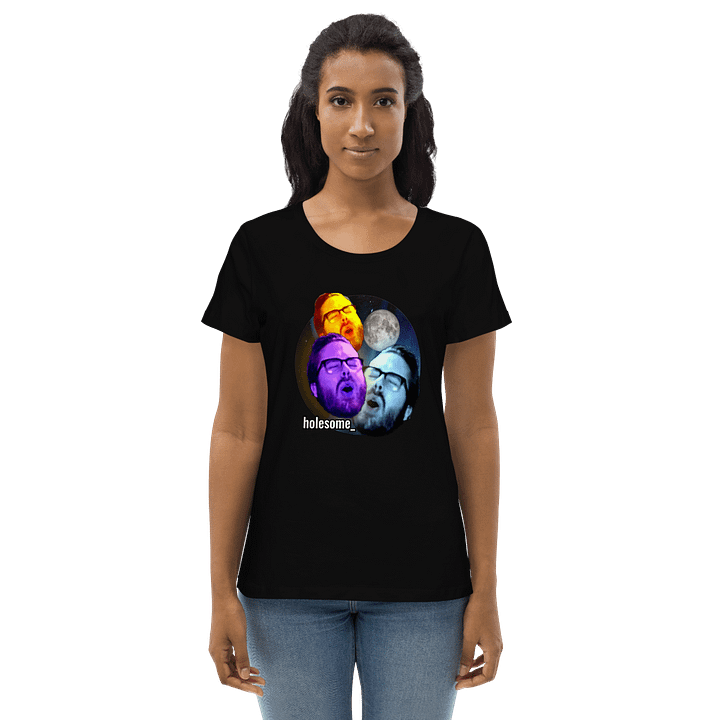 3 holesome moon fitted women's shirt product image (1)
