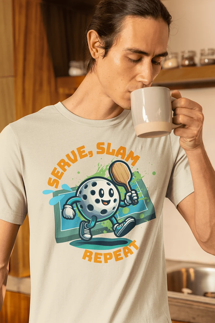 Serve, Slam, Repeat Pickleball T-shirt product image (22)