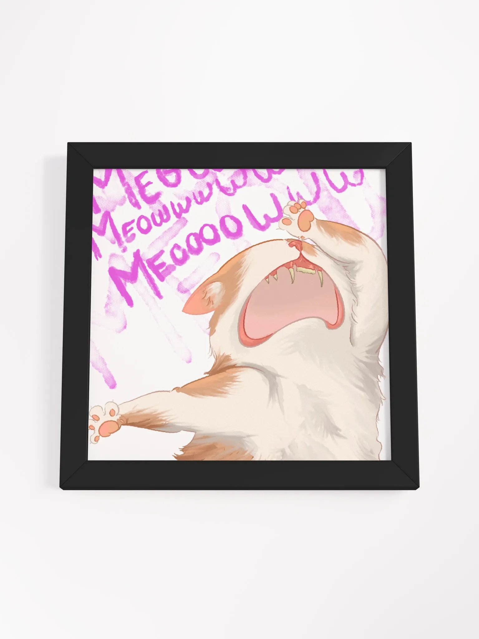 The Drama Luna original emote framed product image (4)